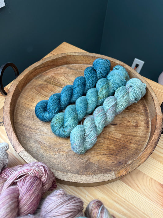 Merino Linen Singles - Harbour