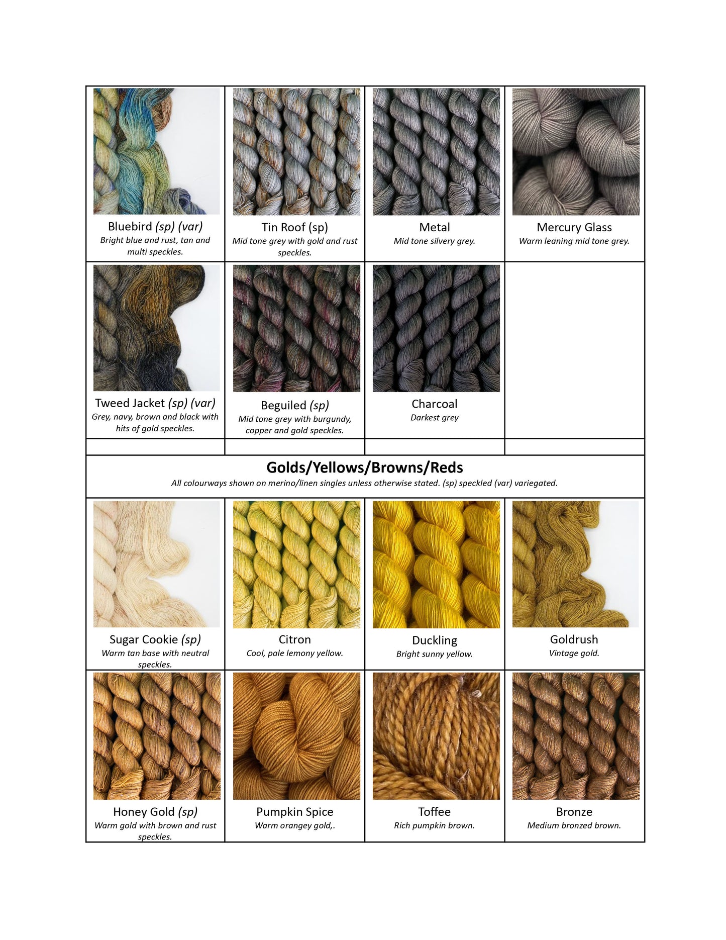 Colour Catalogue