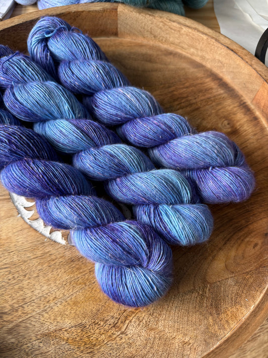 Merino Linen Singles - Violetta