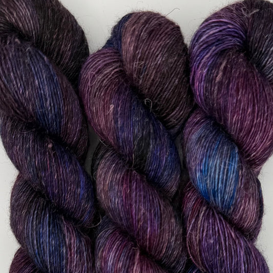 Merino Linen Singles - Plum Pudding