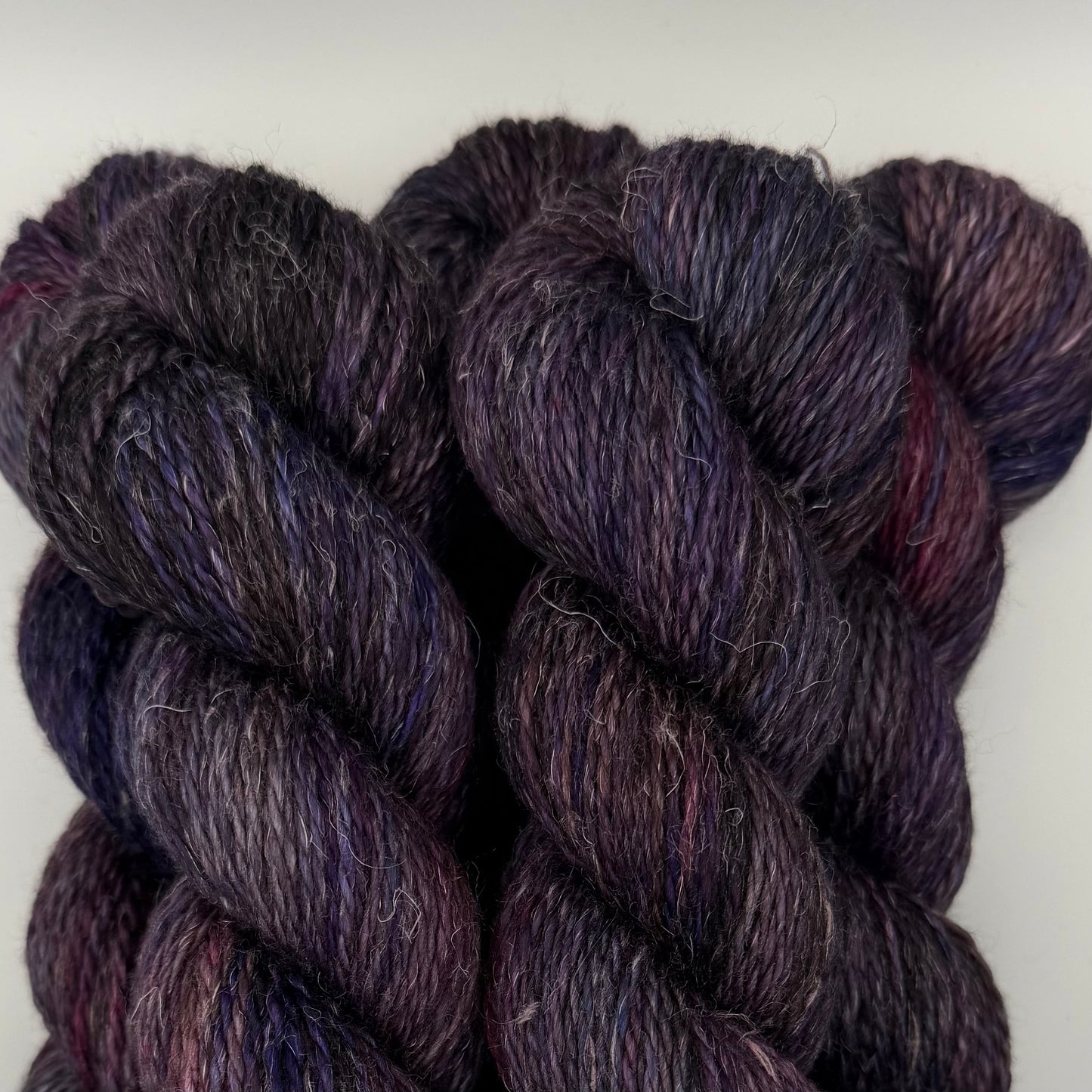 Merino Linen Twist - Plum Pudding