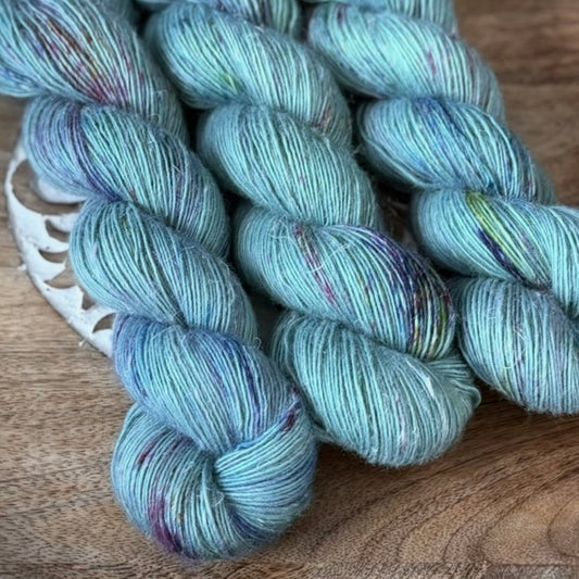 Merino Linen Singles - April Showers