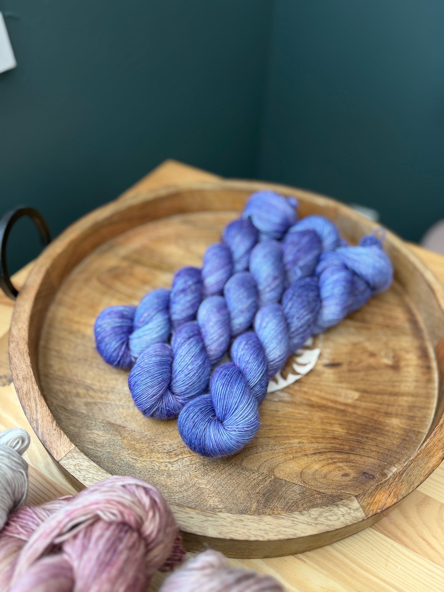 Merino Linen Singles - Violetta