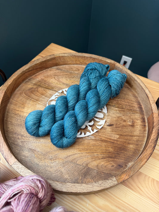 Merino Linen Singles - Harbour