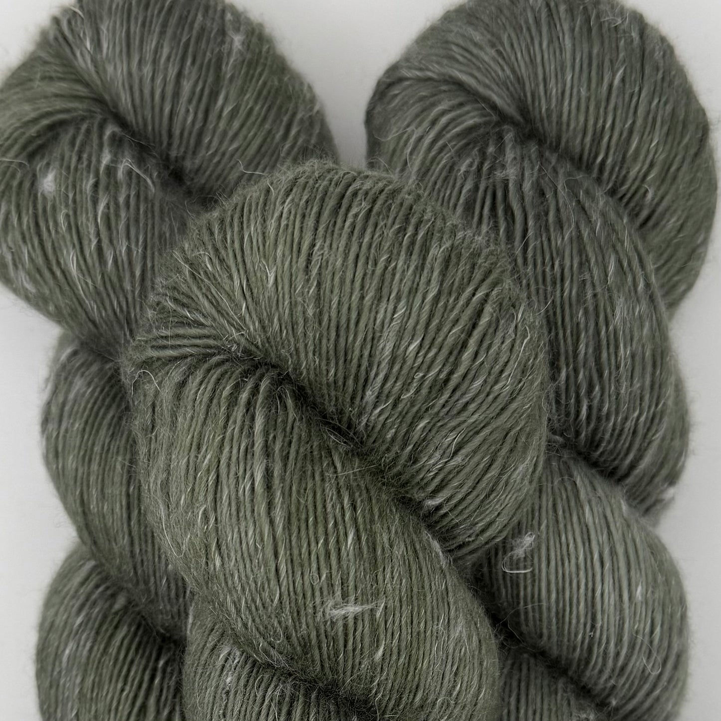 Merino Linen Singles Dyed - Sage Leaf