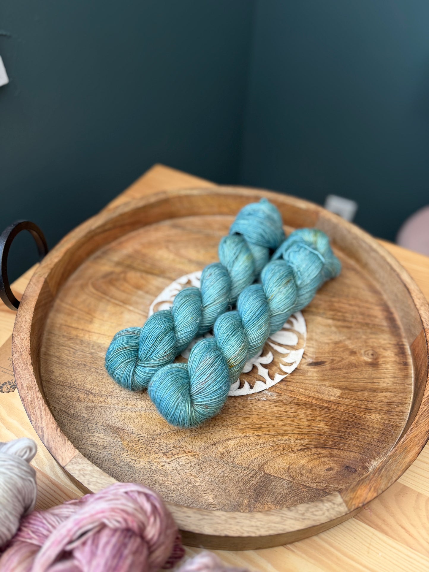 Merino Linen Singles - Seascape